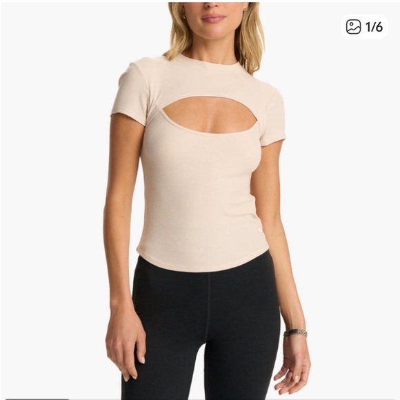 Vuori Cove Cut Out Tee - Picture 1 of 6